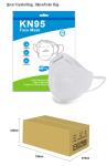 White Color Anti Virus KN95 Face Mask FFP2 5 Layers 95% Efficiency Easy