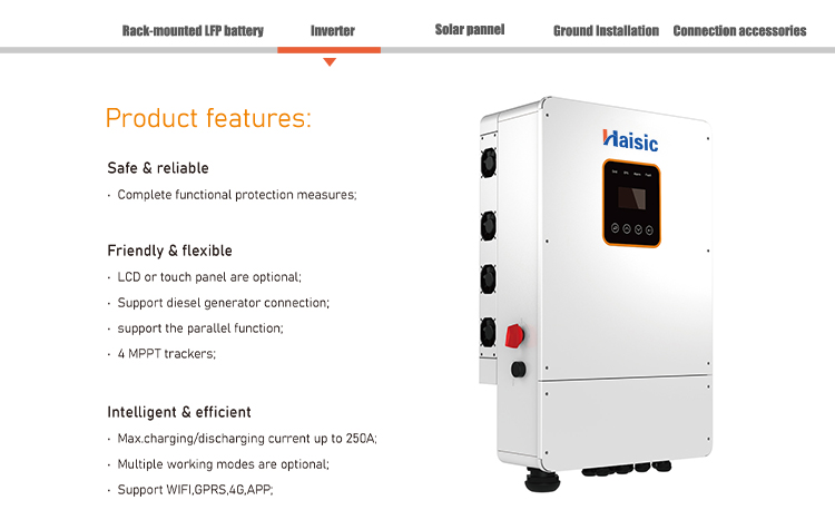10kw Photovoltaic Solar Energy System with Akku Solar Battery Sustainable Home Energy