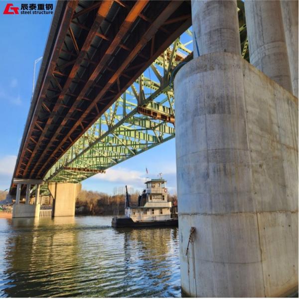 Cheap Long Span Steel Structure Bridge Construction Light Weight Good Toughness for sale