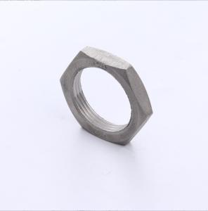 Quality Thread Casting Sanitary Stainless Steel 304 Pipe Fitting Hex Nut 1/2''-2.0'' Polished wholesale