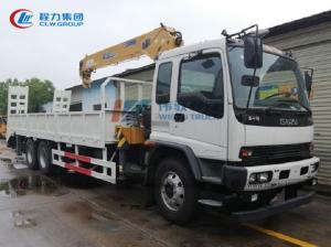 Quality Left Hand Drive Isuzu 6X4 Truck Mounted Telescopic Crane wholesale