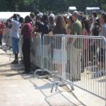 Weather Resistant Crowd Control Barricades Anti Corrosion Long Use Life