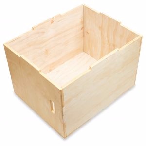 3 In 1 Anti Skid Wooden Plyo Box For Jump Training Customized Logo