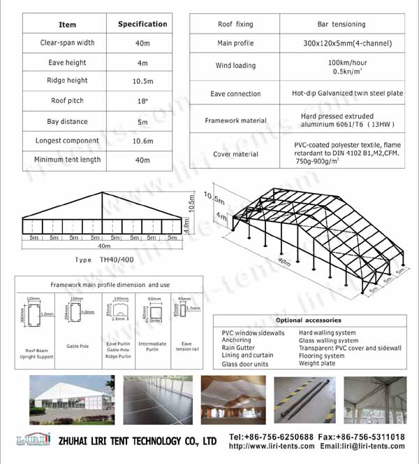High Quality China Marquee Tent Factory