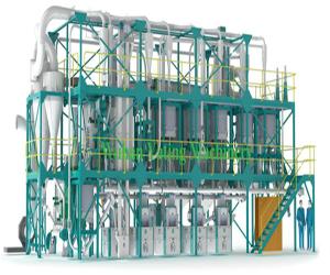 Quality 30-500 TPD Wheat Flour Milling Machine Flour Mill Equipment One Year Warranty wholesale