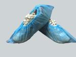 Blue PP 15*40cm disposable surgical shoe cover ,made by machine,short delivery