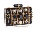 Bling Party Evening Clutch Bags Vintage Steampunk Handmade Embroider Beaded
