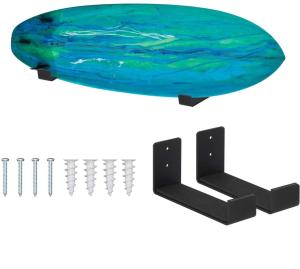 Quality Wall Rack Snowboard Ski Board Wall Mount Metal Surfboard Storage Rack Bracket wholesale