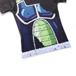 93.2% Polyester Custom Anime T Shirts Saiyan Bardock Cosplay For Adult