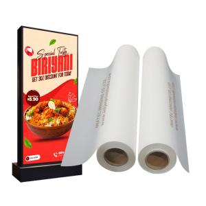 Quality Front Print Backlit Film 210 Microns High Quality PET Film For Advertisement Poster wholesale