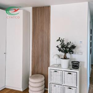 Quality Decorative Ceiling Mounted Acoustic Wall Panels Wood Veneer Panels wholesale