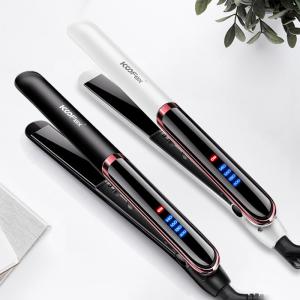 Quality Ceramic Coated Plates Flat Iron Hair Straightener Electric Adjustable Temperature wholesale