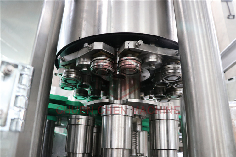Soda Water Beverage Can Filling Machine With Water Purify System