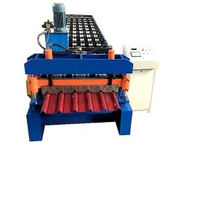 Quality Trapezoidal Sheet Cold Roll Forming Machine PPGI Metal Roof Forming Machine wholesale