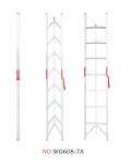 Outdoor Foldable 9.8ft 9 Step Aluminium Ladder