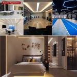 Flexible COB Led Strip Light 8mm10mm 12V24V 320Leds Red Golden Yellow Ice Blue