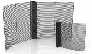 Quality Energy Saving Led See Through Screen Wall 800W/ M2 5000cd wholesale