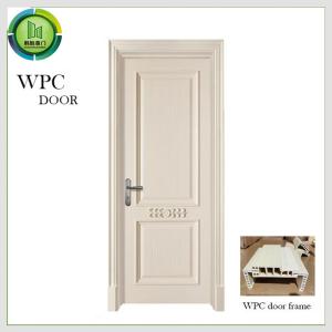 Quality Soundproof Painting WPC Wood Doors Upvc anti Moisture Apartment Use wholesale