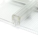 PC Plastic Hollow Sheet For Bus Shelter Canopy Carport Roofing Sun Shade
