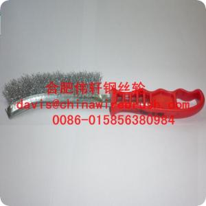 Quality Stainless Steel Knife Brushes with Plastic Handle wholesale