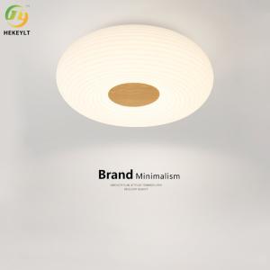 Quality Modern Simple Wood Grain Ceiling Light Home Bedroom Book Room Lighting wholesale