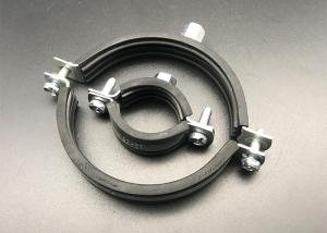 6'' 8'' Galvanized Steel EPDM Rubber Pipe Clip