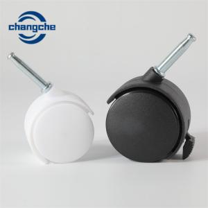 Quality BIFMA 6x2 Nylon Furniture Roller Wheel Casters With 11x22MM Stem wholesale