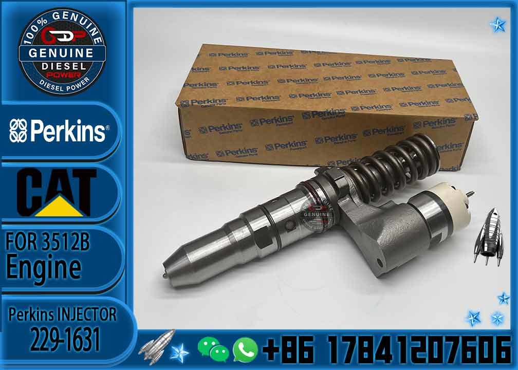 Cat 3508B 3512B 3516B Engine Injector diesel common Rail Fuel Injector 2291631 229-1631 for Caterpillar 3512B