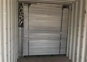 Quality Anti Corrosion 10 Ft Chain Link Fence Panels , Temporary Panel Fencing wholesale