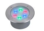 LED Underground Light Color Optional 9 X 3W IP67 100V - 240V Φ160mm RoHS