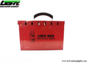 China Metal Portable 12 Padlock Safety Group Lockout Tagout Box on sale