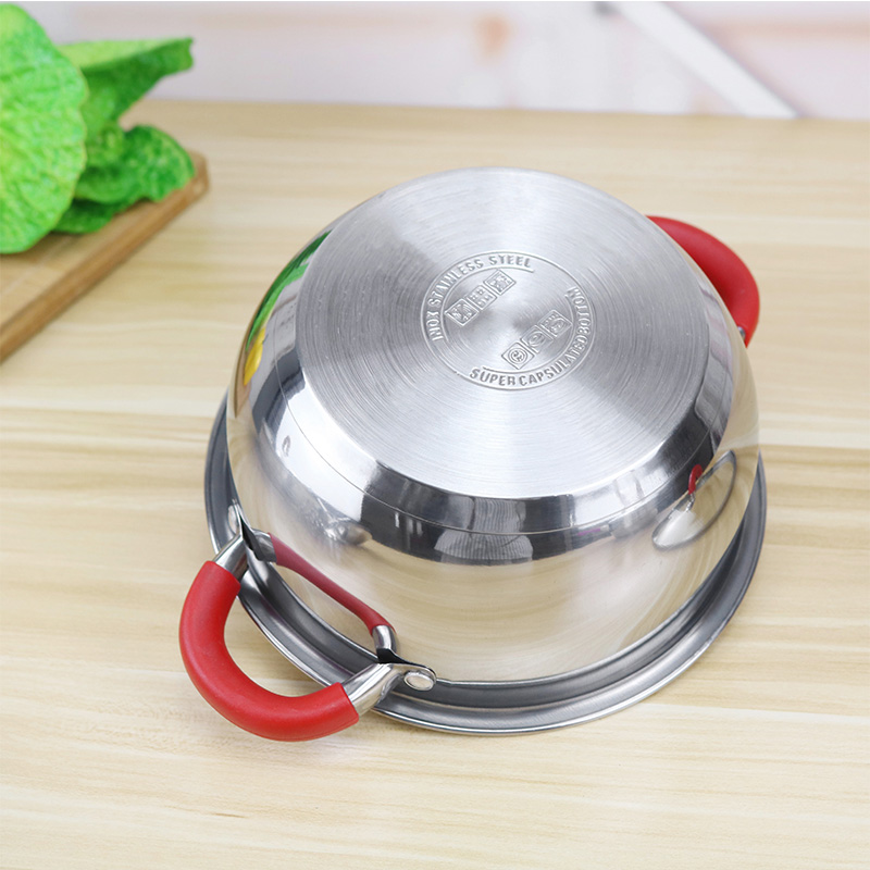 Home Cooking Set 15pcs Cooking Pot Set 16cm Sauce Pot 18cm 20cm 24cm Cookware Set
