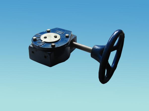 Power Plants IP67 Gear Operator For Butterfly Valve Torque Ranging From 170NM To