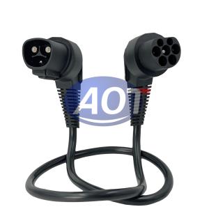 Quality AOTAI T-esla to GBT Male Connector Cable Electric Vehicle Charging Cable wholesale