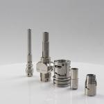 Hardness Machined Aluminium Turned Parts Anodizing Laser Module