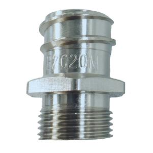 Quality Chromed Brass 20mm Male Thread Fittings For Oil Media wholesale