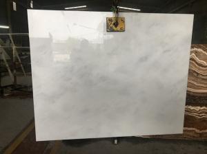 Quality 600x300x15mm Semi White Jade Onyx Slab For Indoor Decoration wholesale