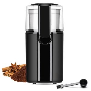 Quality UL Plug Electric Coffee Grinder Coarse Powder Black Stainless Steel Coffee Grinder Machine wholesale