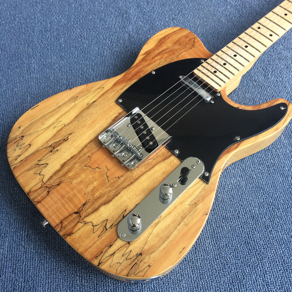 High quality custom TL electric guitar Maple fingerboard free shipping cost