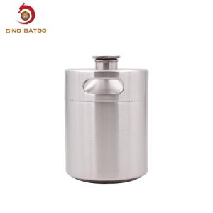 Quality Custom Logo 64oz Food Grade Stainless Steel Wine Kegs wholesale