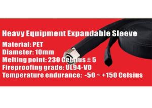 Quality Industrial Expandable Electrical Braided Sleeving Easy Installation For Cable Wire wholesale