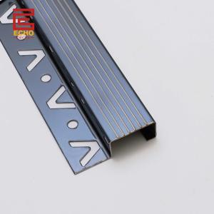 Quality Square Edge Stair Nose Molding Stainless Steel For Concrete Steps wholesale