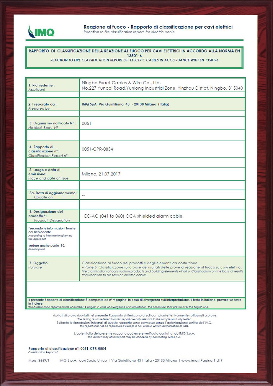 ExactCables Red KPS Screened ng A -FRLS 2x2x1.5 Fire Rated Wire PVC Insulation Material