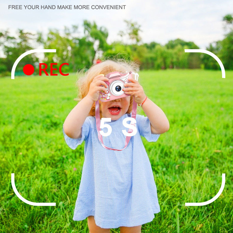 1080P Video Kids Digital Camera Other Educational Toys with 32GB TF Card Included