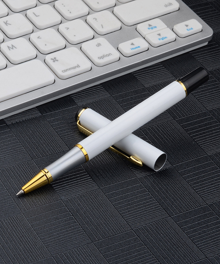Customized Logo Luxury Metal Roller Fountain Pen for Men Heat Sensitive Erasable Ink