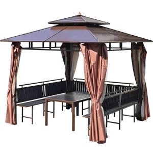 Quality Durable Outdoor Metal Gazebos for Stylish Living wholesale
