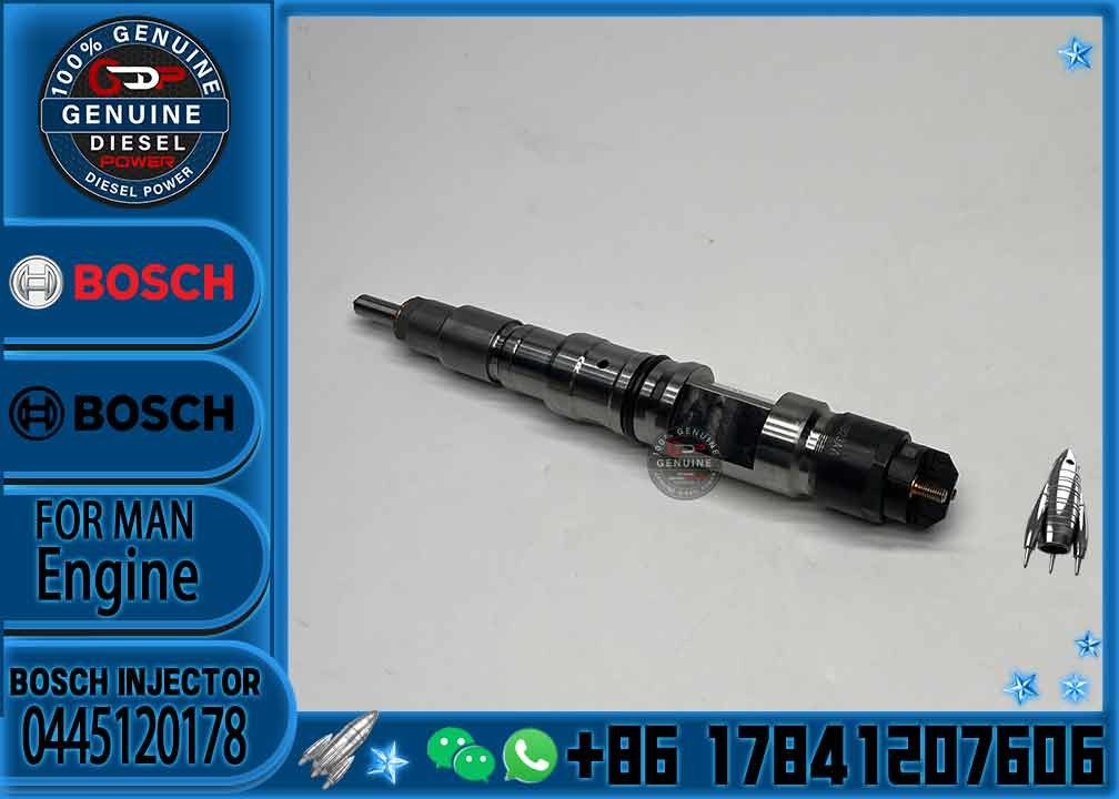 0445120178 Fuel Injector 0445120178 For Engine 5343, 5344 OE 53401112010