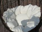 Excellent Contemporary Outdoor Rattan Furniture Swing Chair For Cafe