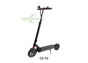 Quality Black High Speed 8 Inch Tire Single Rear Drum Brake Electric Scooter 36V 350W Motor Power wholesale