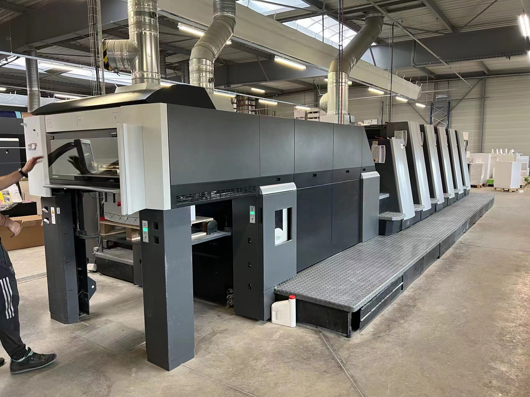 Screen Printer Plate Type UV Offset Ink With Mercury Lamp Curing Efficiency